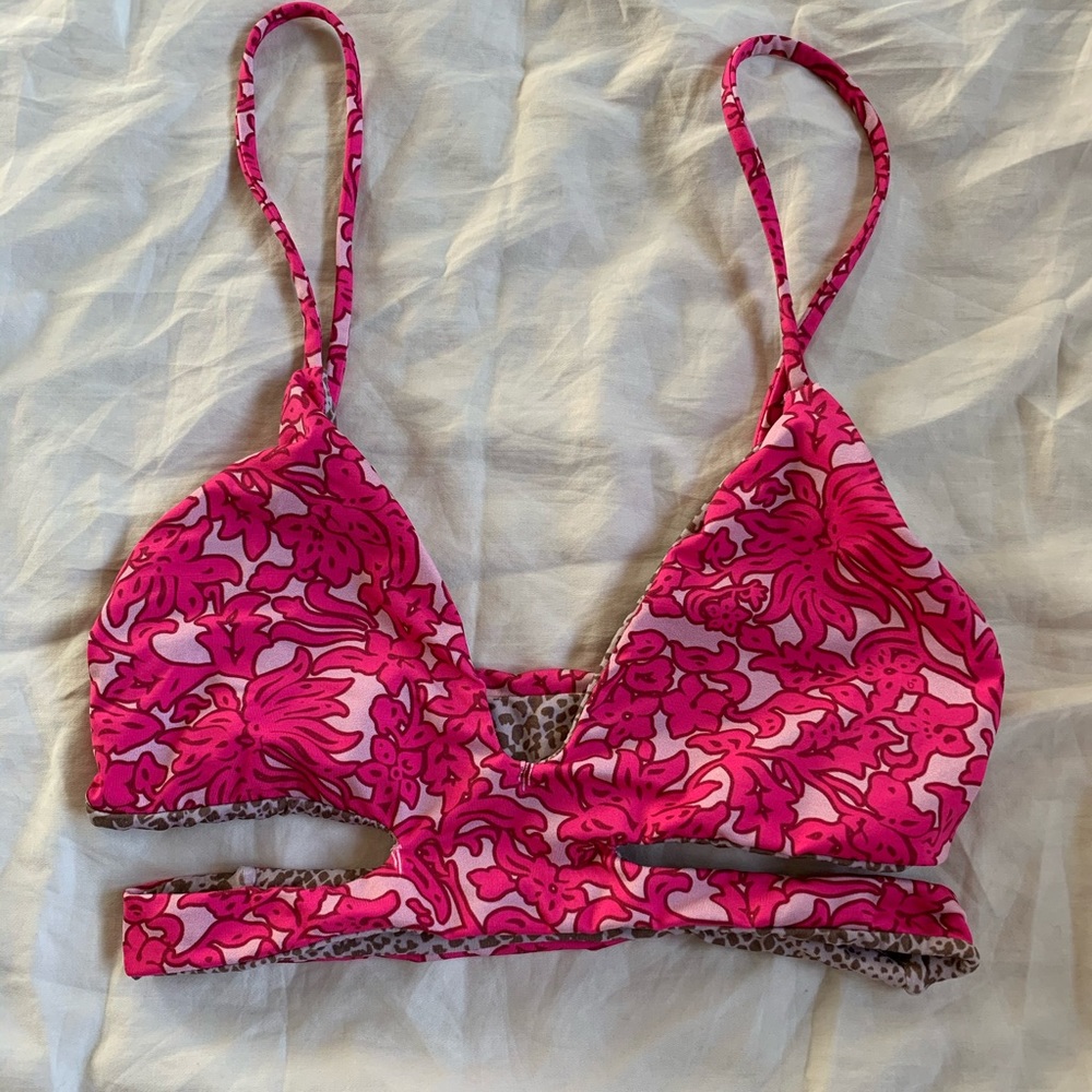Acacia Pink Batik Haku Top